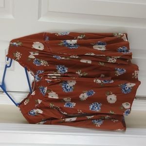 Off the shoulder Boho top